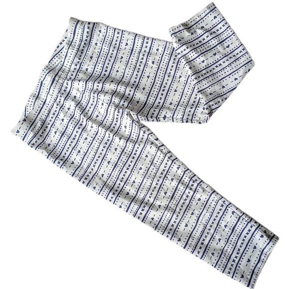 JOE FRESH Kids Black & White Print Ankle Leggings - Picture 1 of 3